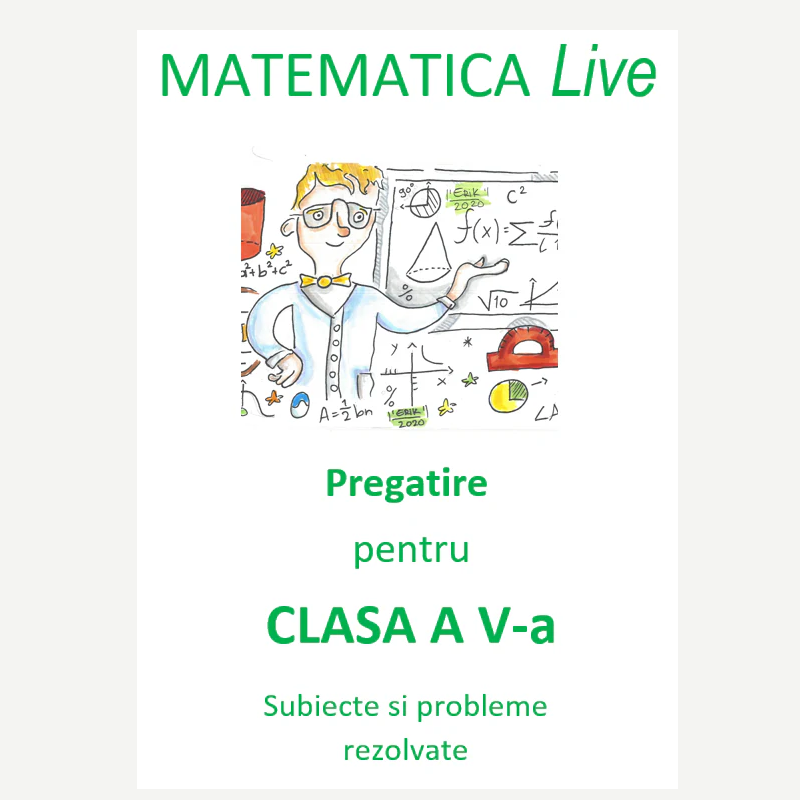 P0270  Matematică Live – Pregătire pentru clasa a V-a